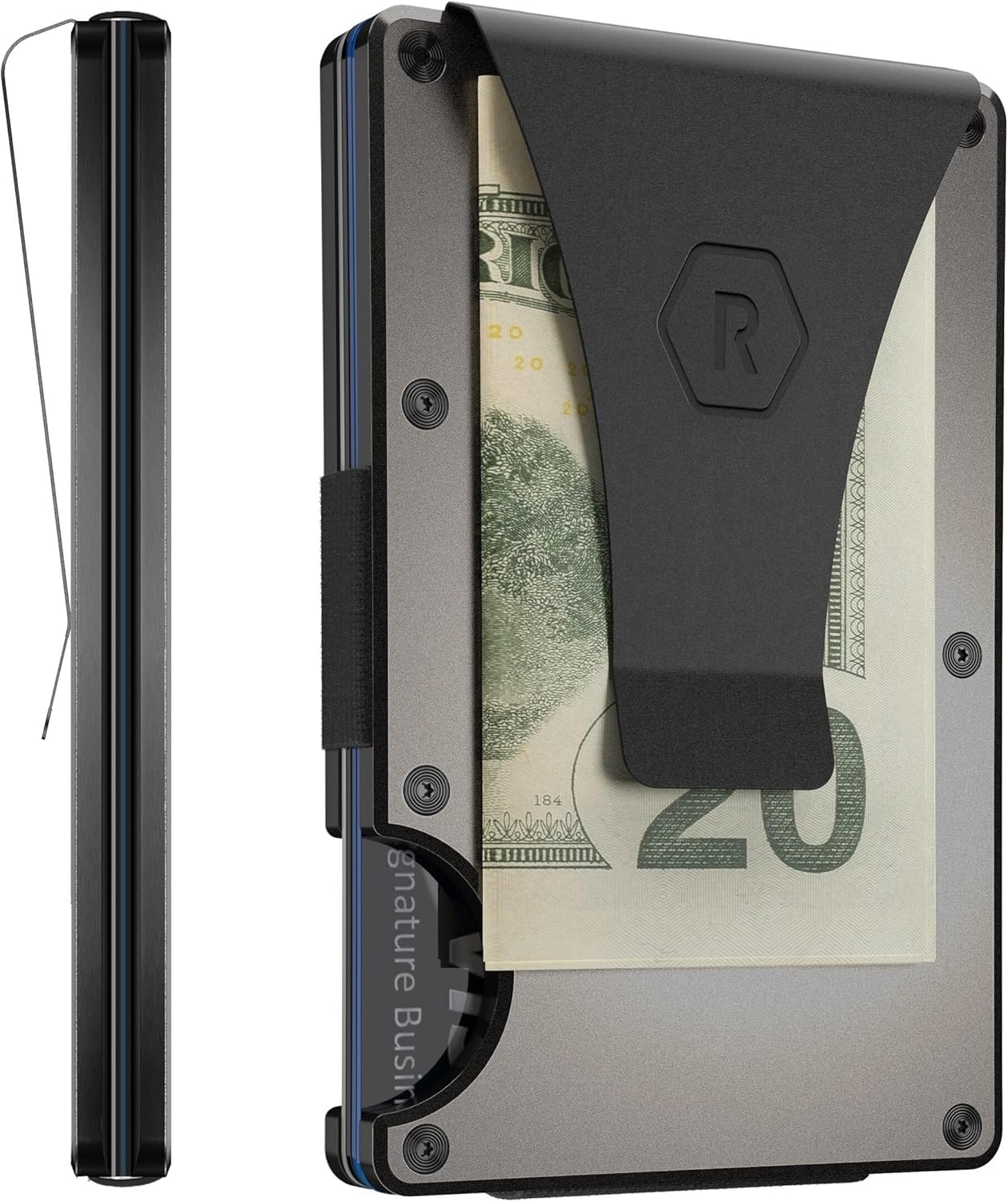 The Ridge Wallet - Slim Minimalist RFID Protected Compact Wallet