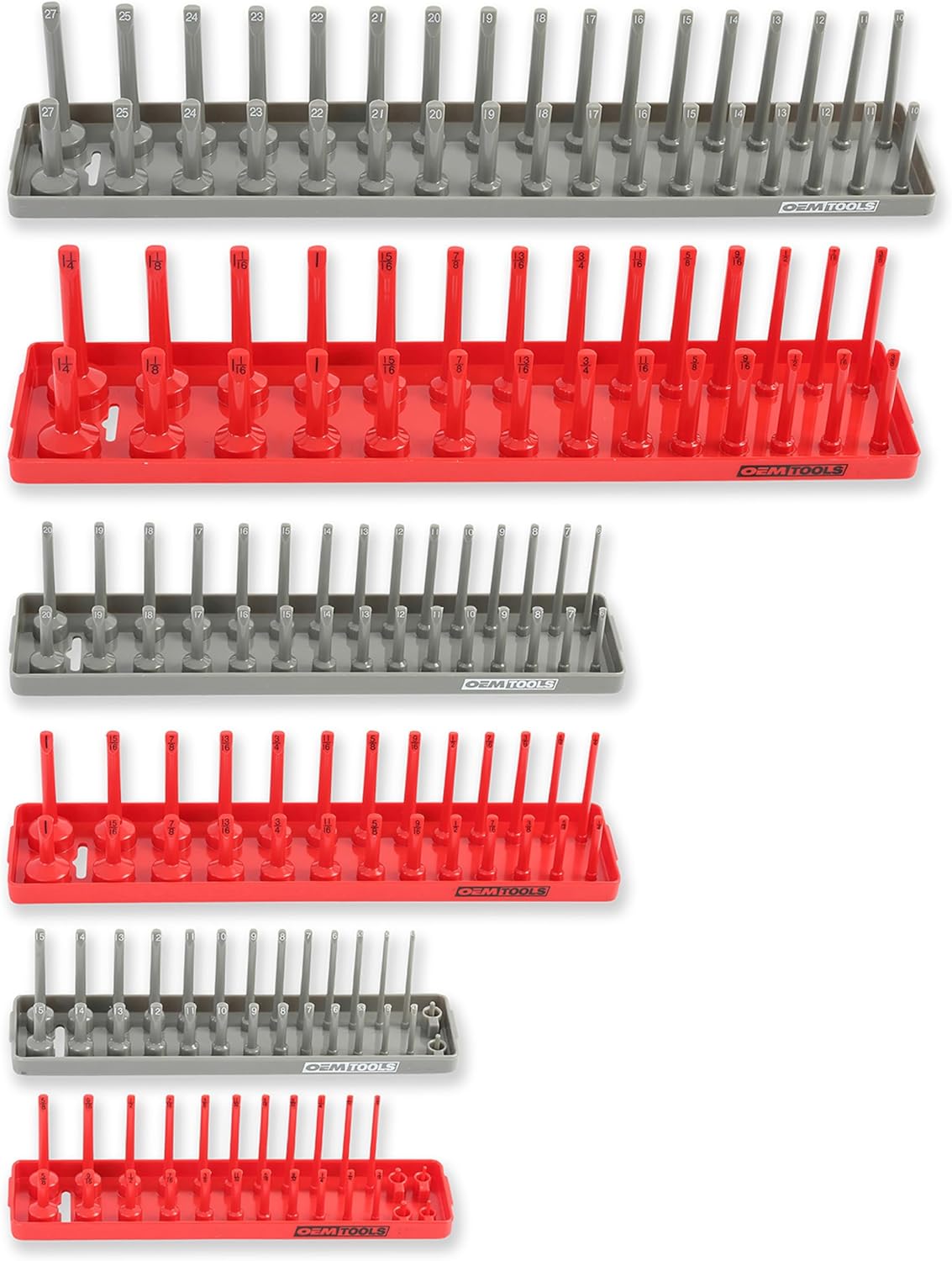 OEMTOOLS 22413 Socket Tray Set for Organized Storage