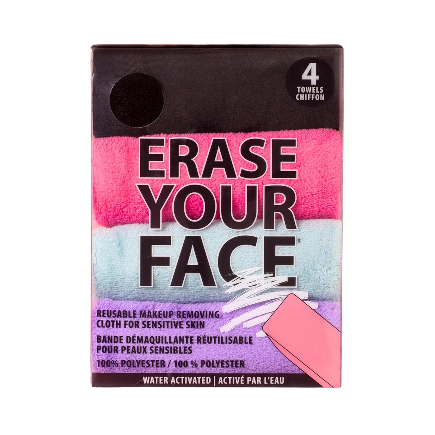 Erase Your Face - Reusable Makeup Remover Towels