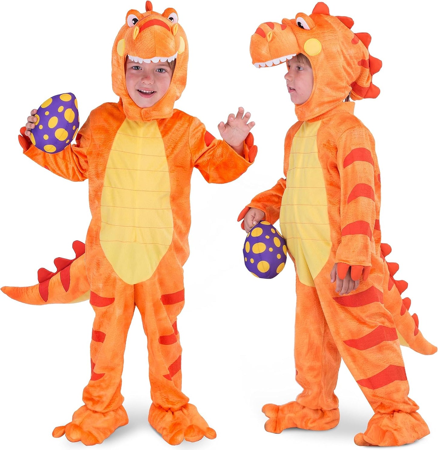 Spooktacular Creations T-Rex Dinosaur Costume for Kids Halloween