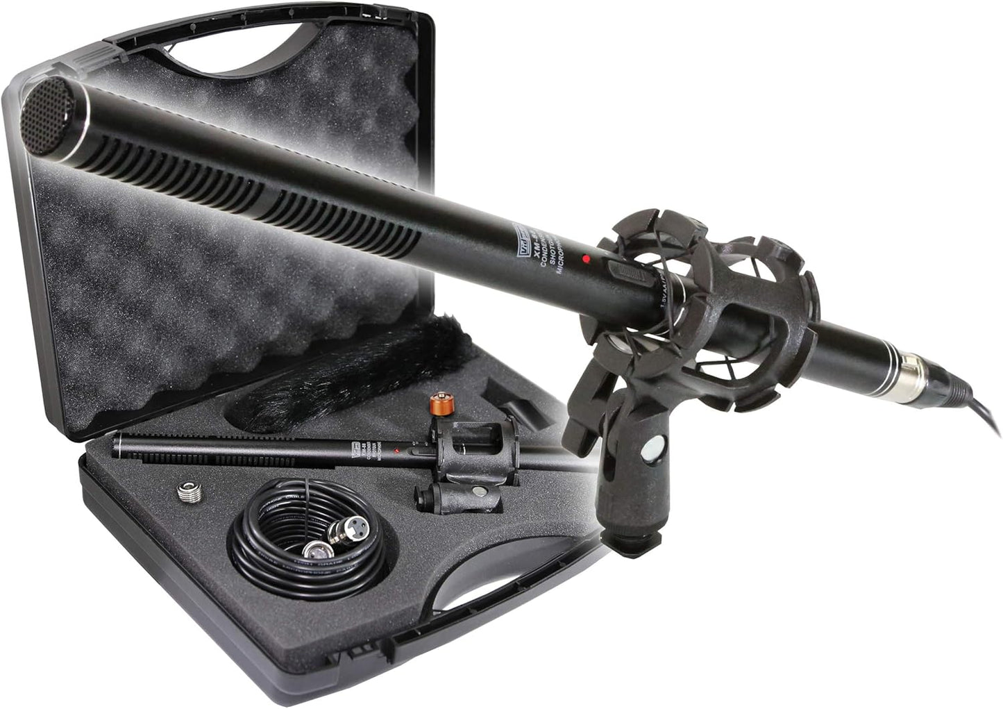 VidPro XM-88 Shotgun Microphone Kit for Professional Audio Recording