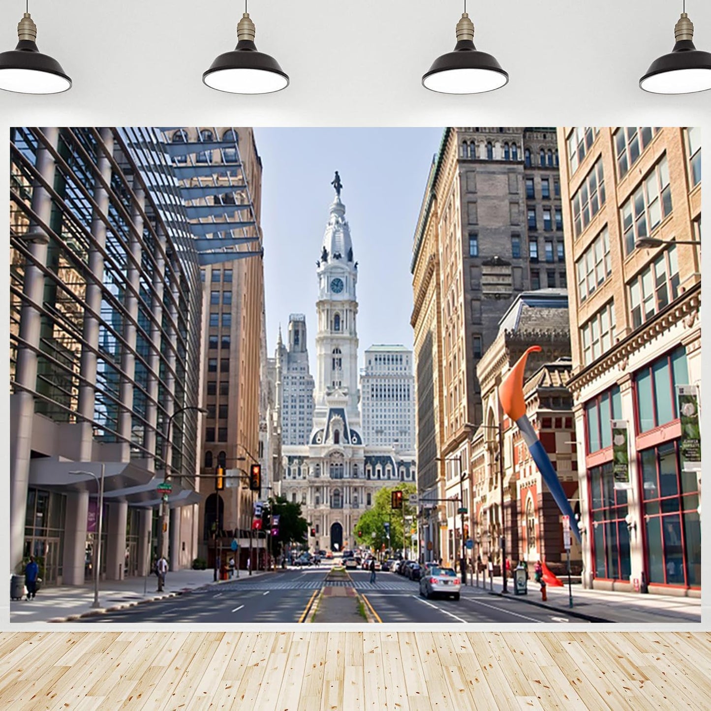 City Landscape Backdrop for Stunning Photography and Parties