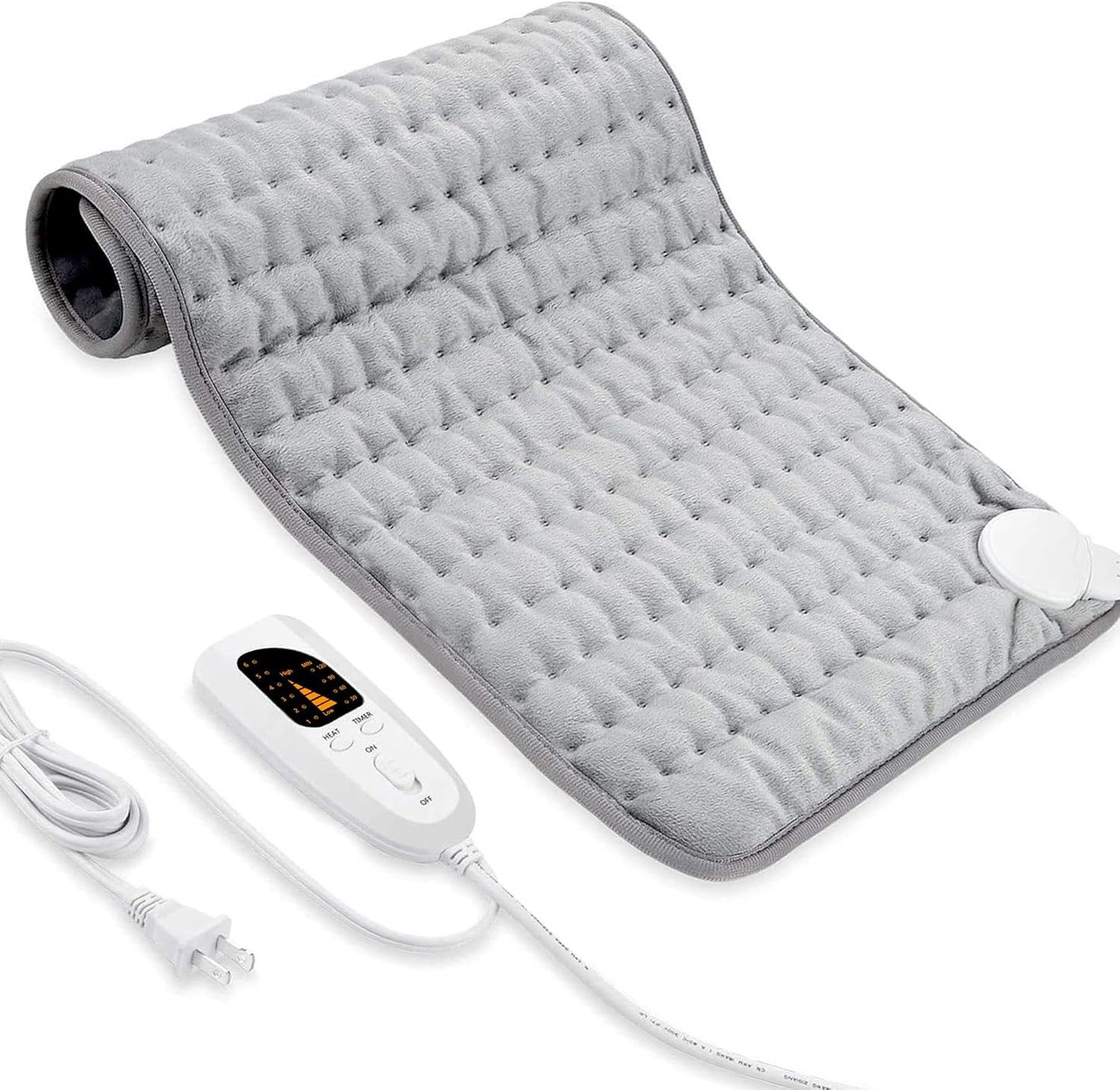 Electric Heating Pad for Back Pain Relief and Cramps Relief