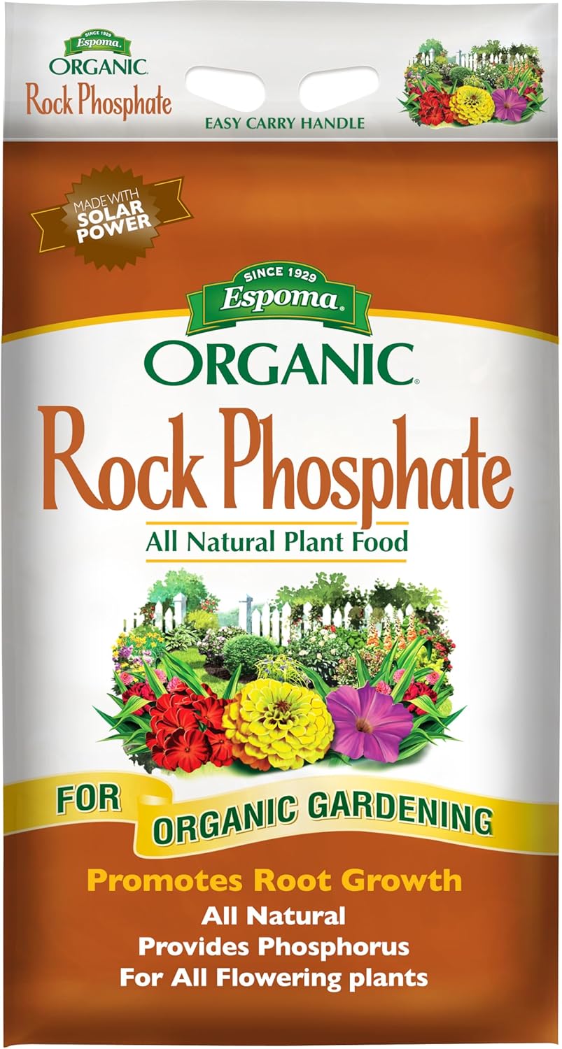 Espoma RP28 Rock Phosphate 28lb Organic Fertilizer for Gardens