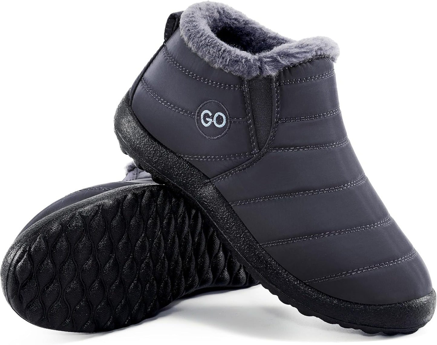 HARENCE Snow Boots for Women - Waterproof Winter Booties