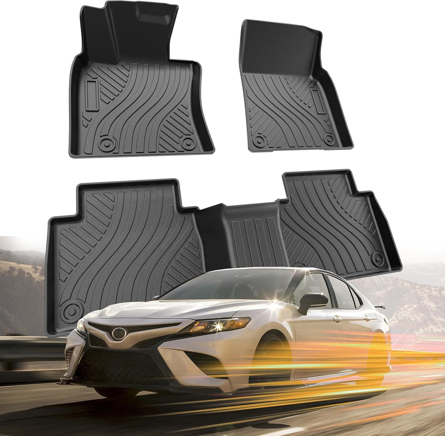 Custom Fit Car Floor Mats for Toyota Camry 2018-2024 Models