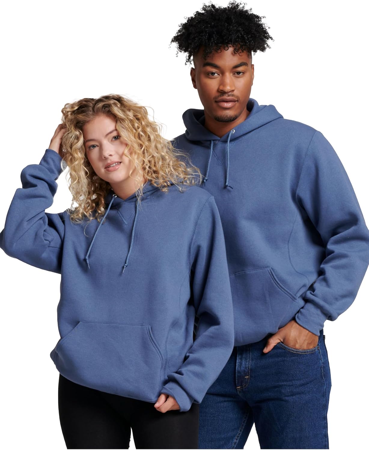 Dri-Power Fleece Hoodie for Men, Moisture-Wicking Cotton Blend