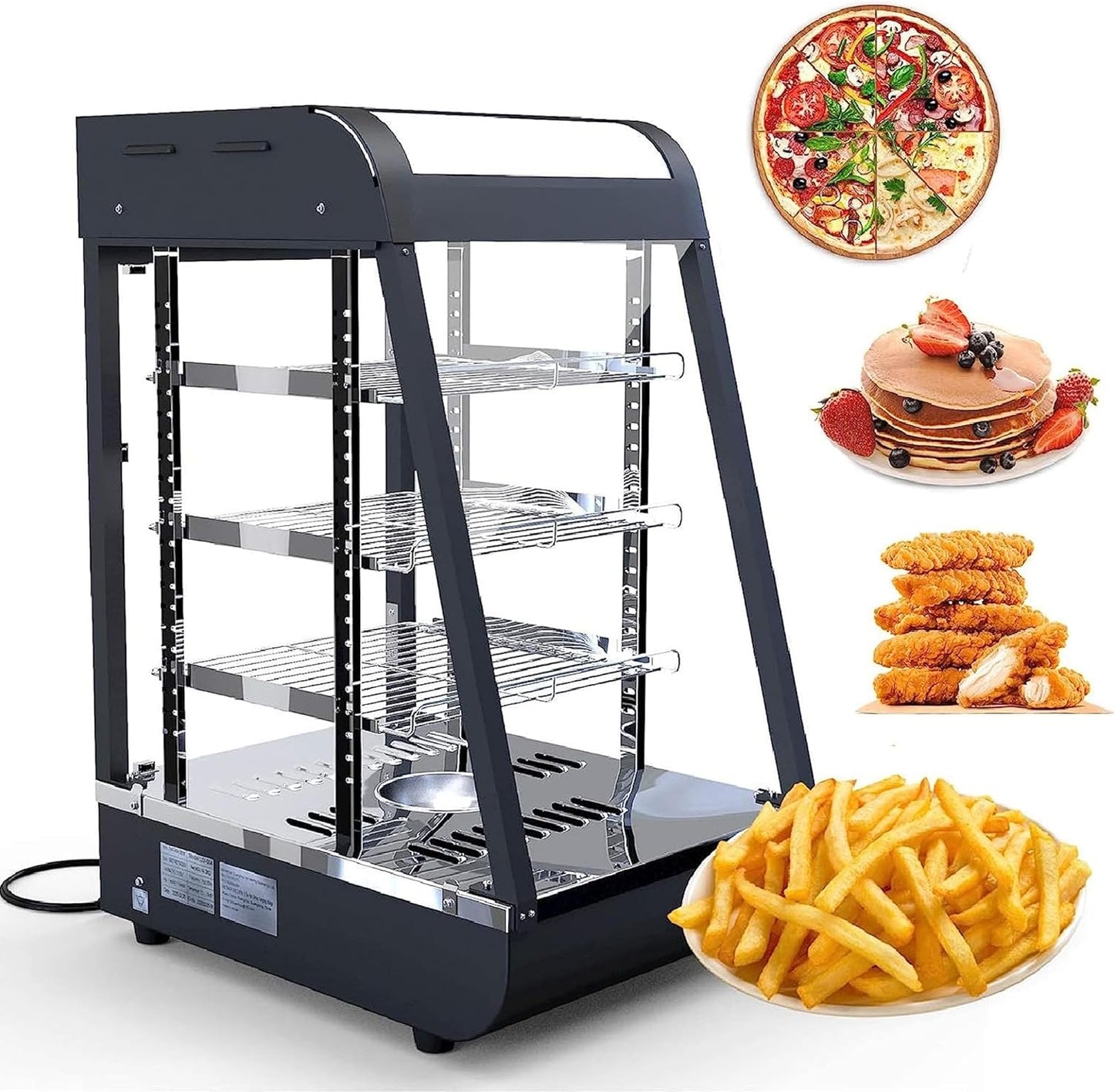 Whalefall 3-Tier Food Warmers for Buffet and Restaurant Use