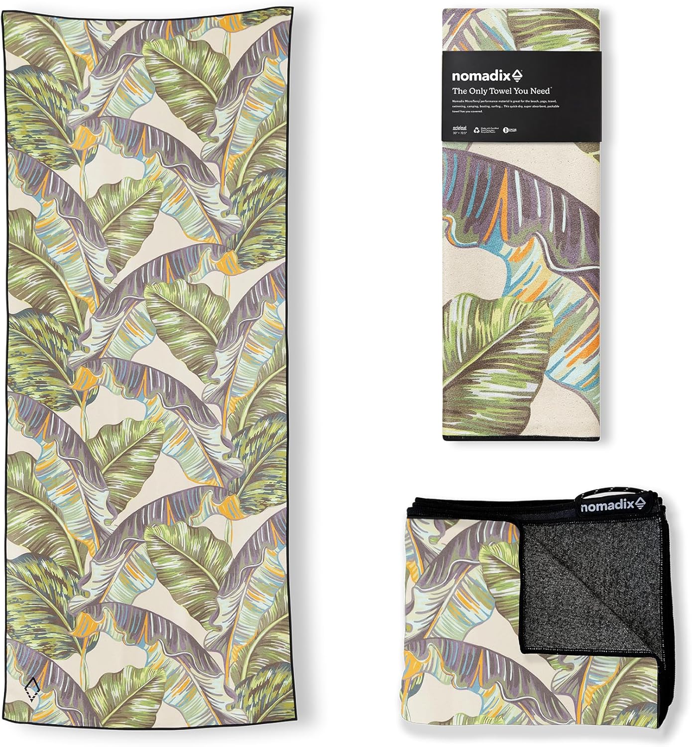Nomadix Original Towel - Super Absorbent, Sand Resistant & Versatile