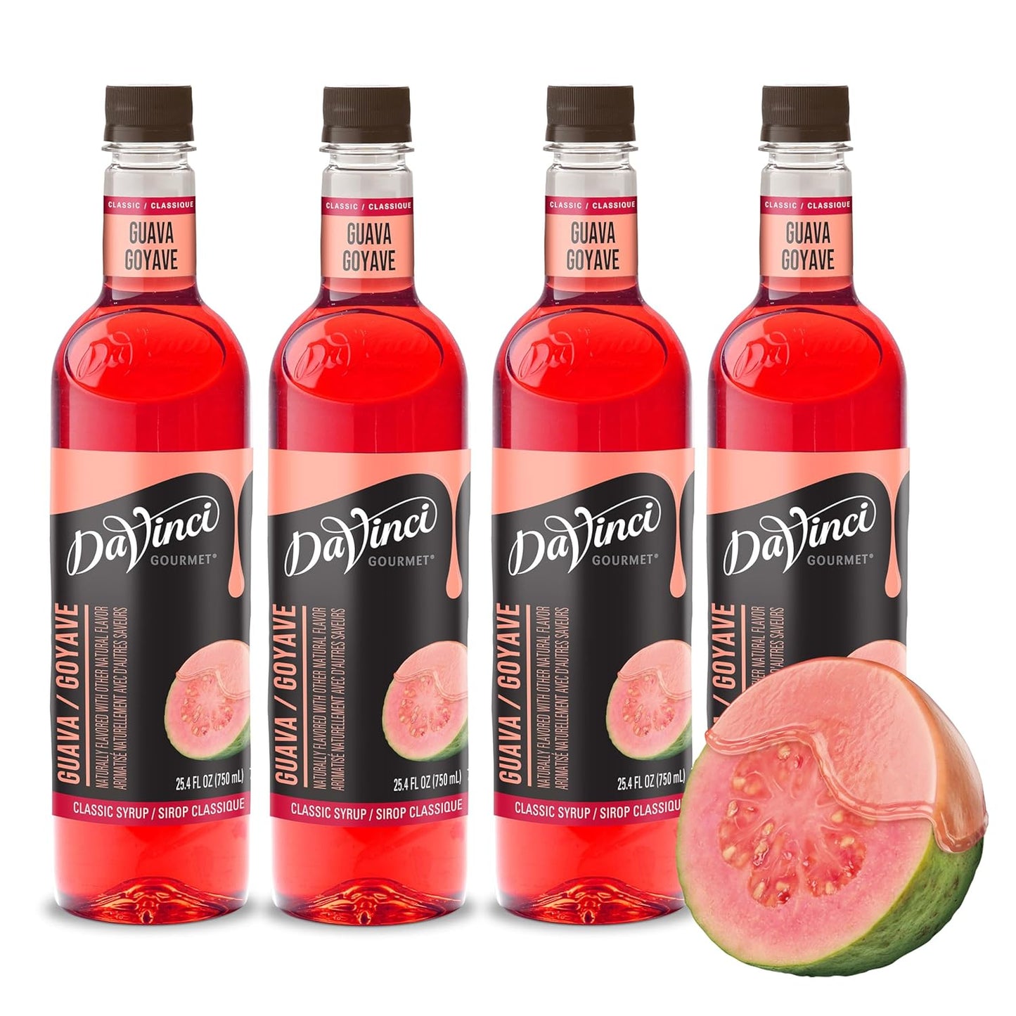 DaVinci Gourmet Classic Guava Syrup for Tropical Beverages