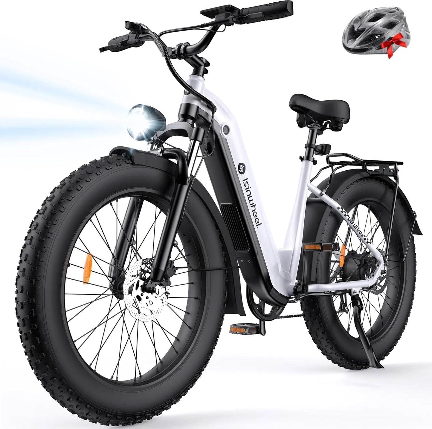 U8 Plus Electric Bike for Adults with 1500W Motor and Fat Tires