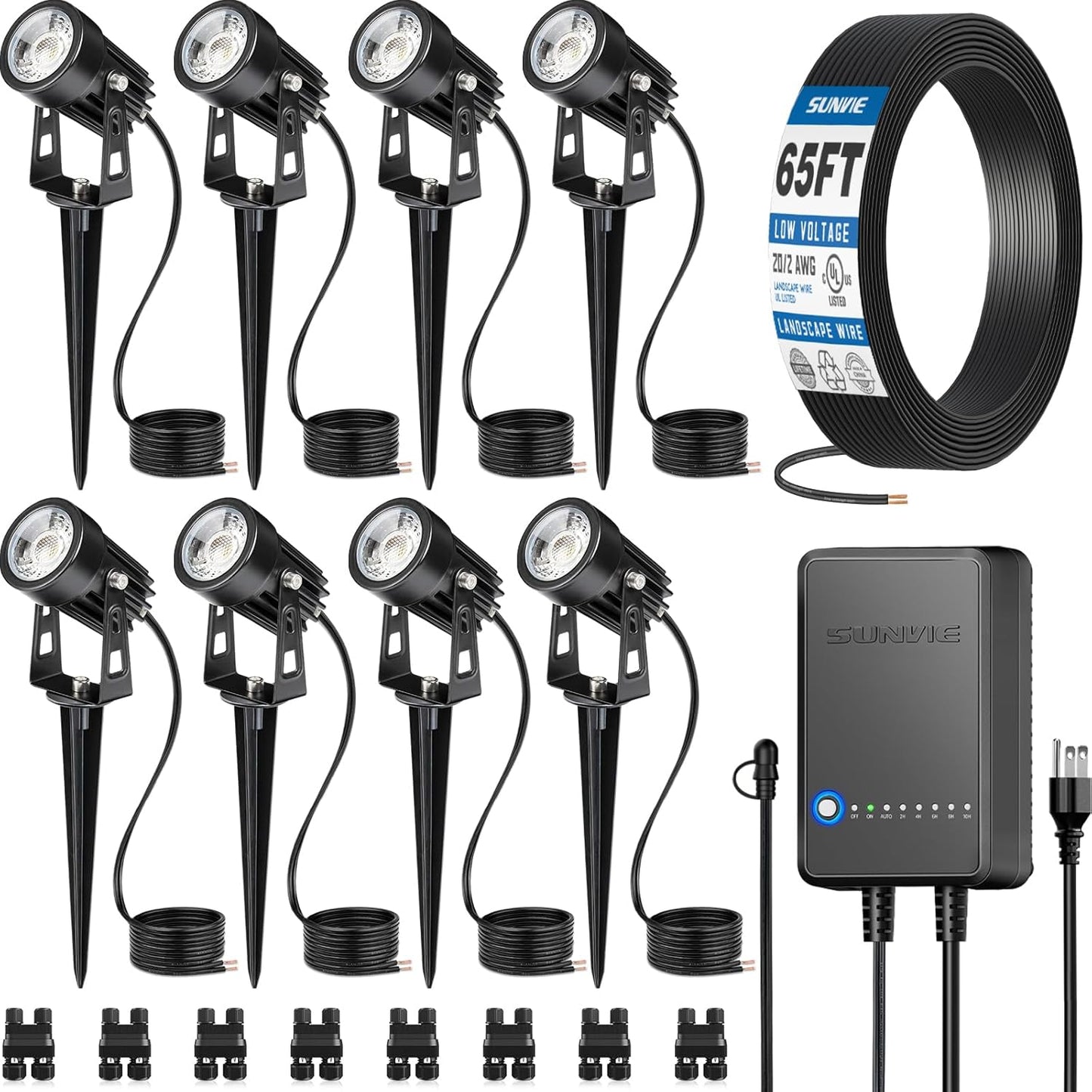All-In-One LED Landscape Lighting Kit for Outdoor Spaces