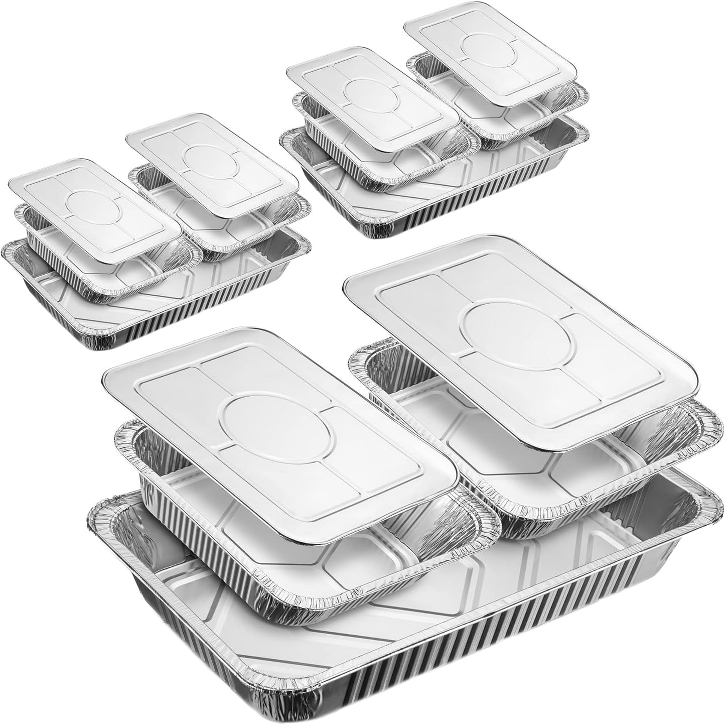 Disposable Chafing Dish Buffet Set for Food Warming Trays