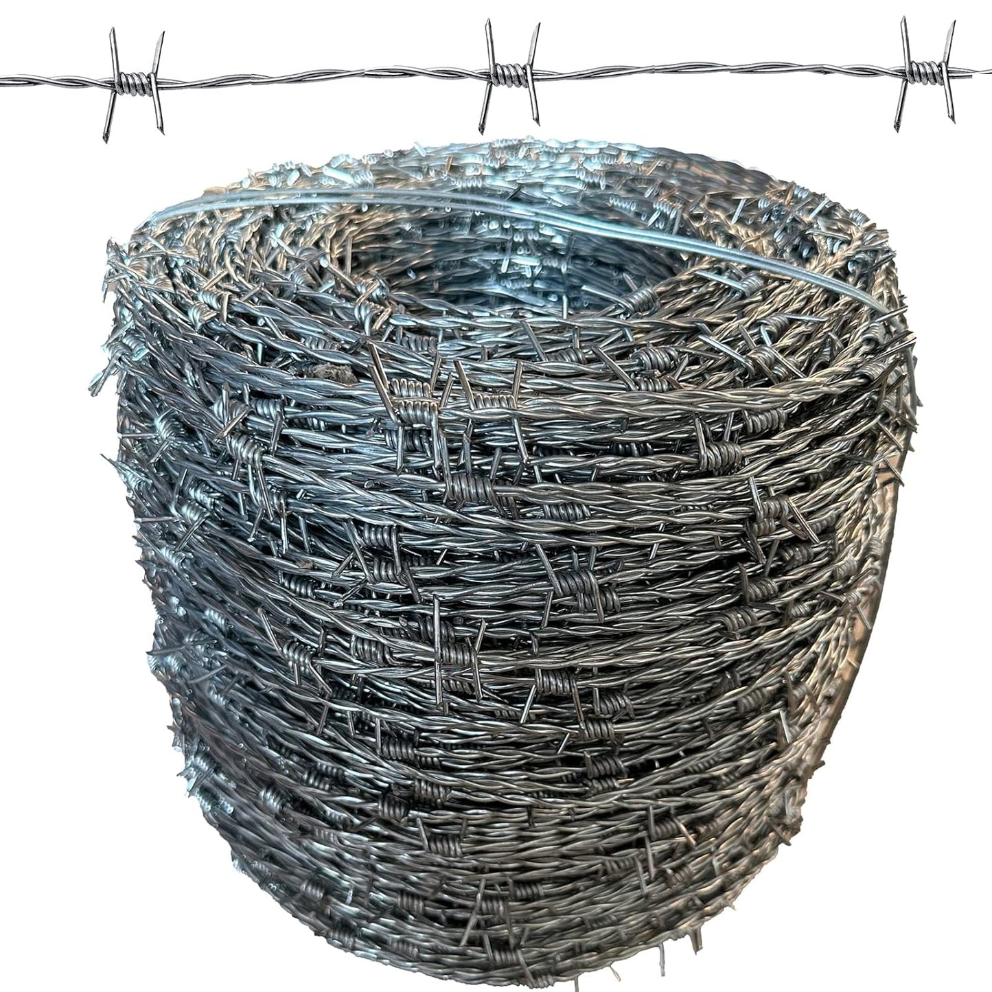 1200 FT Barbed Wire Fence - 15 Gauge, 4 Pt. Style, Durable