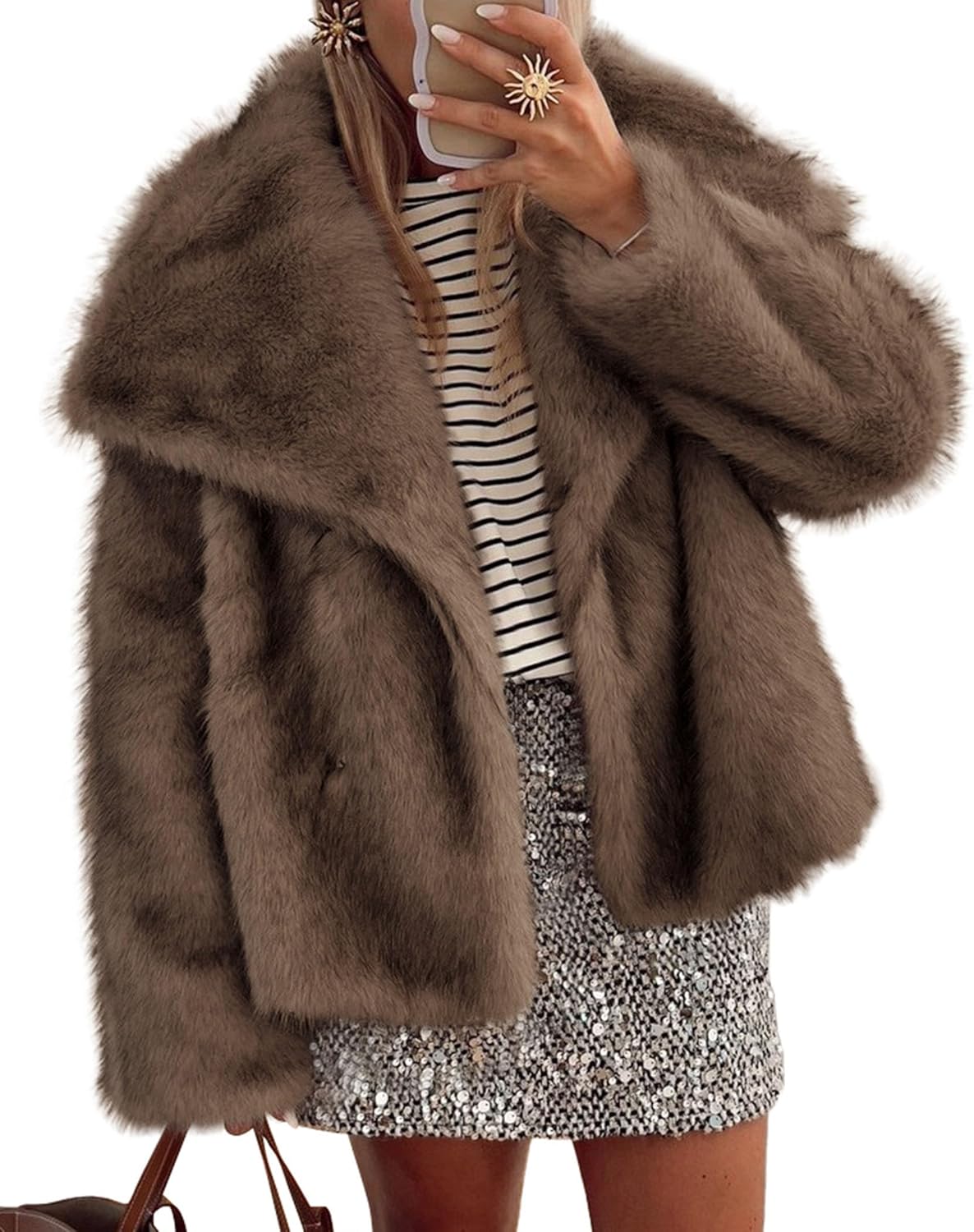 Trendy Womens Winter Coats with Furry Faux Fur for Style