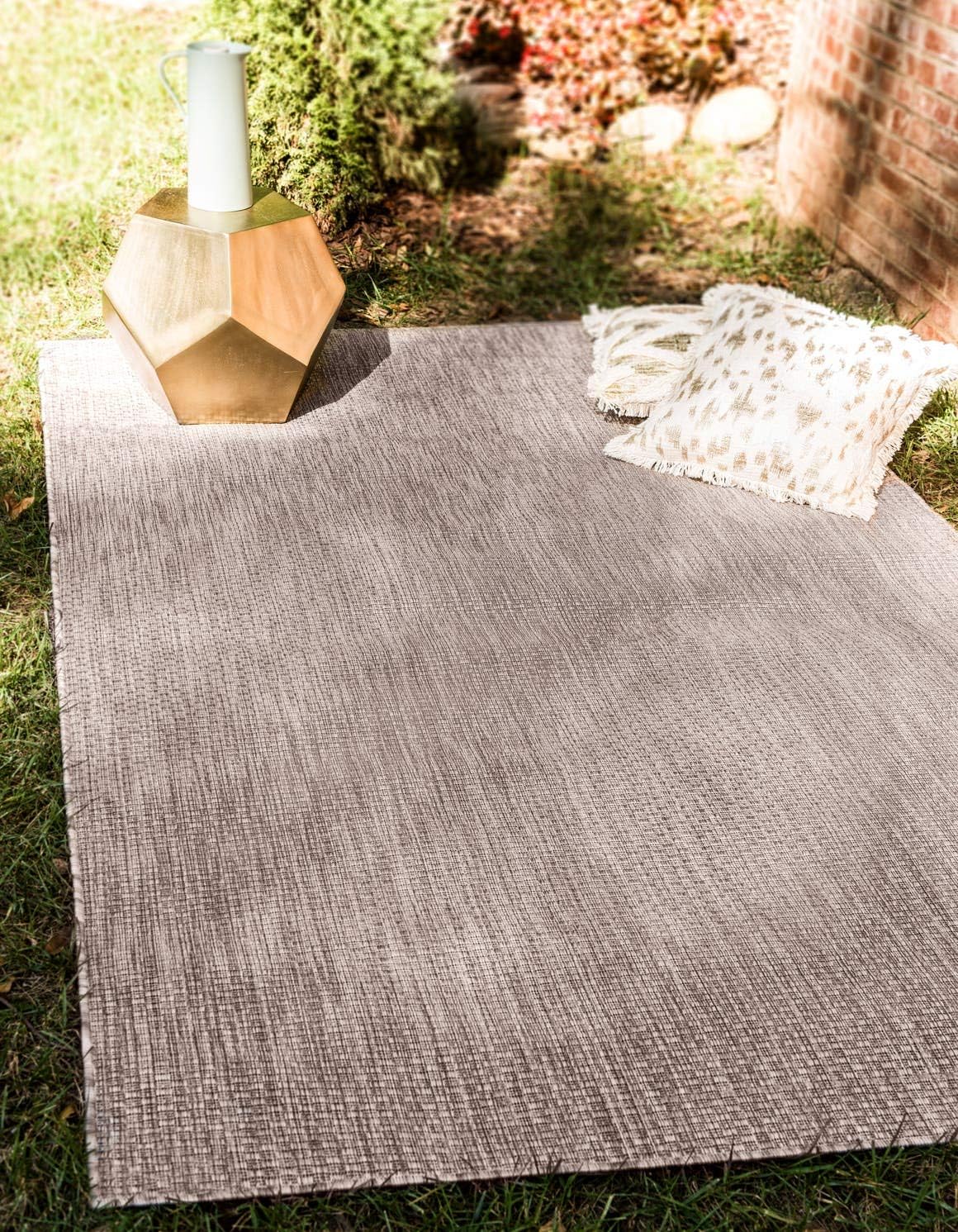 Unique Loom Collection Casual Transitional Solid Heathered Rug