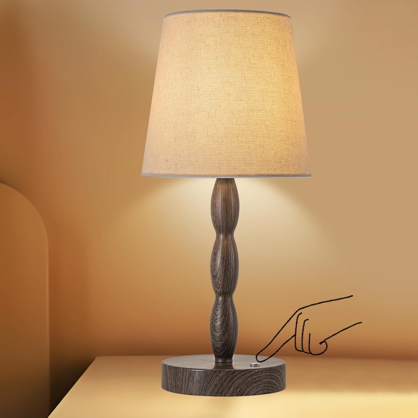 CASTLELIFE Portable Cordless Table Lamp for Any Occasion