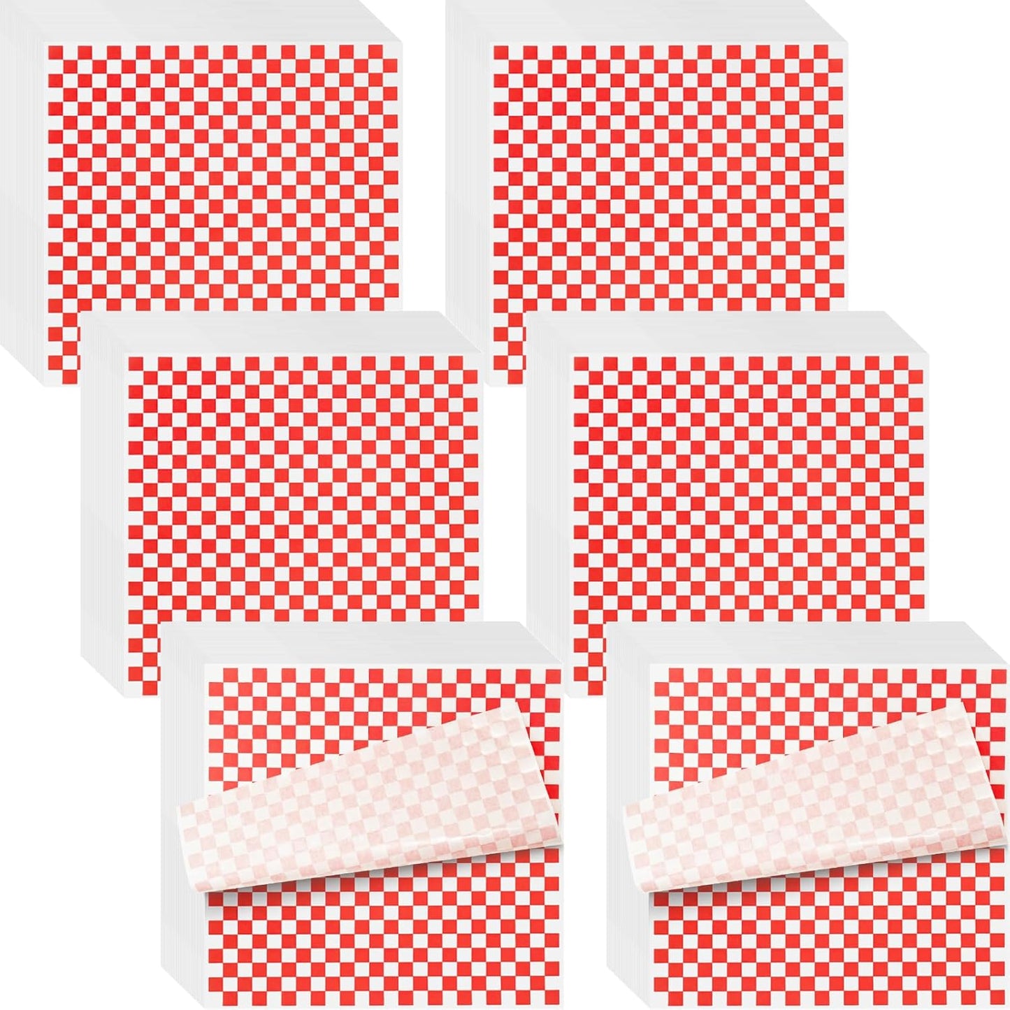 960 Pieces Deli Wax Paper Sheets for Food Serving and Parties