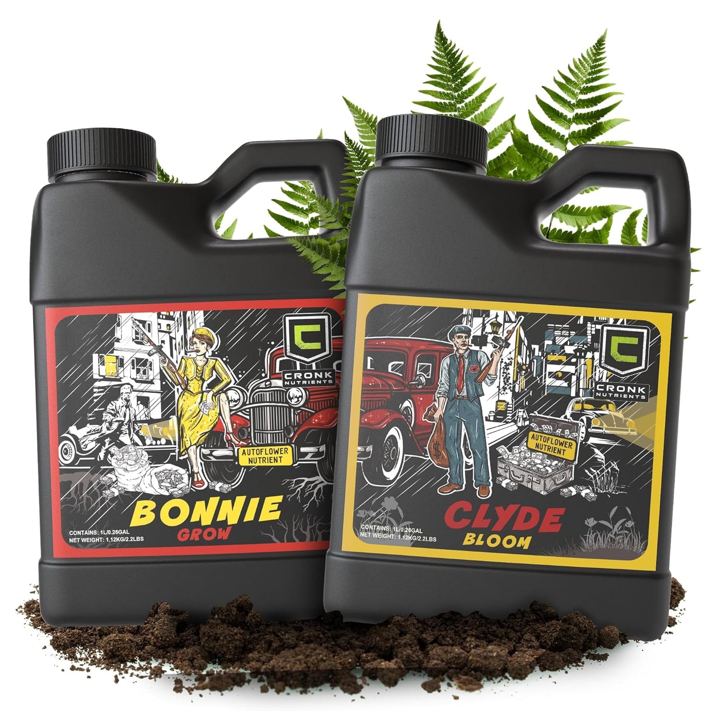 Bonnie & Clyde Autoflower Nutrients for Optimal Plant Growth