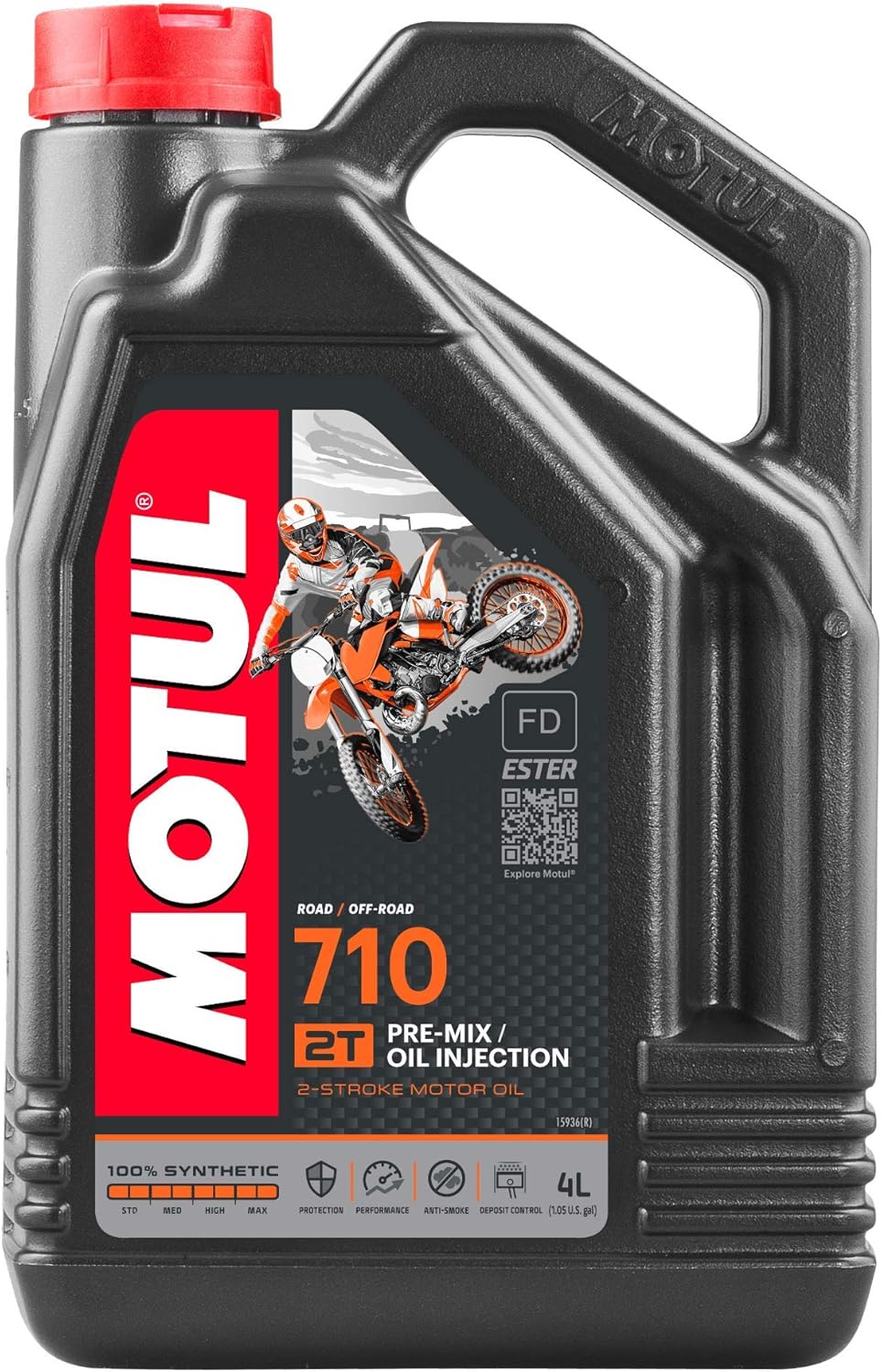 Motul 710 2T Full Synthetic Premix Oil for 2 Stroke Engines