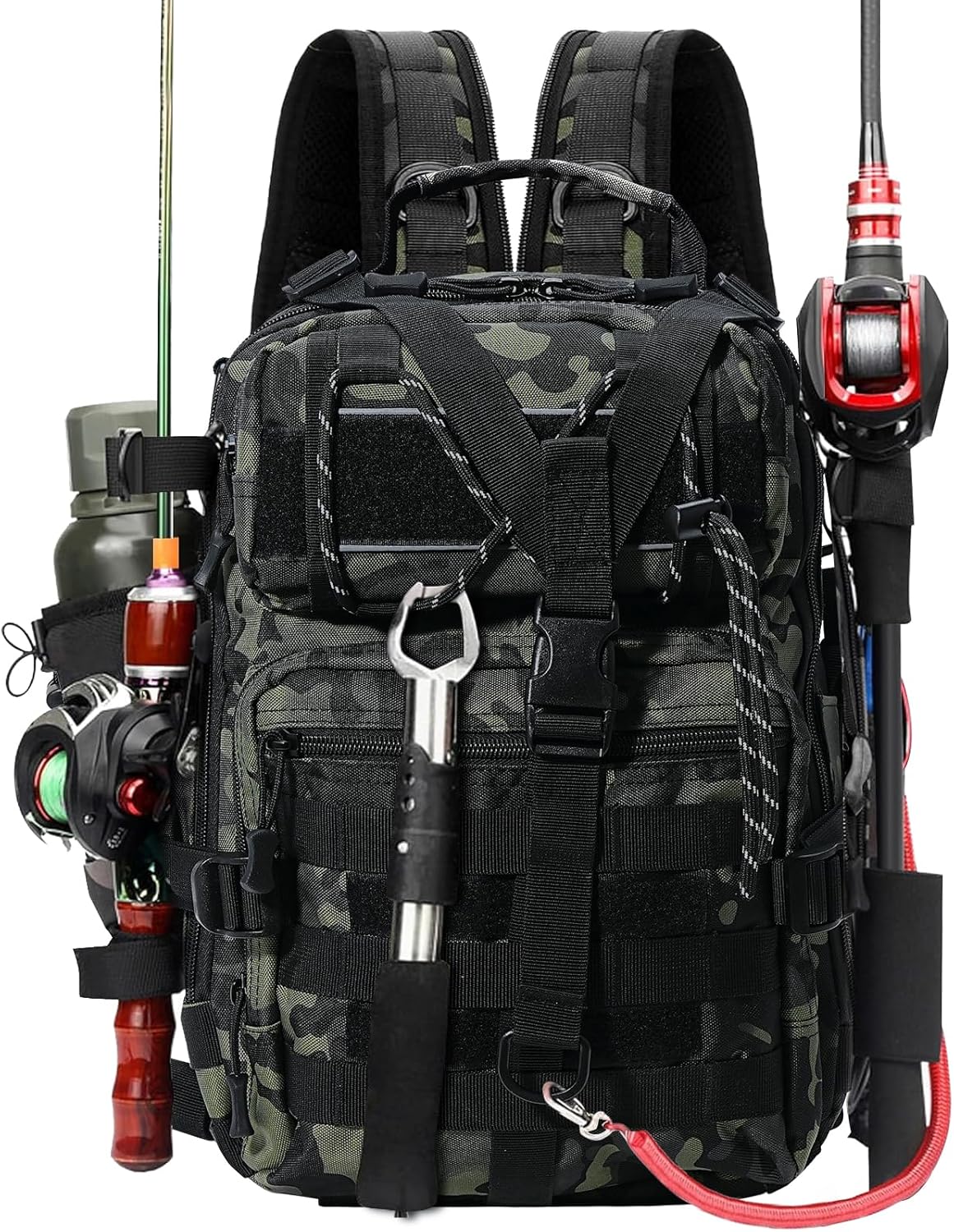 Vilante Tactical Fishing Backpack - Gear Storage