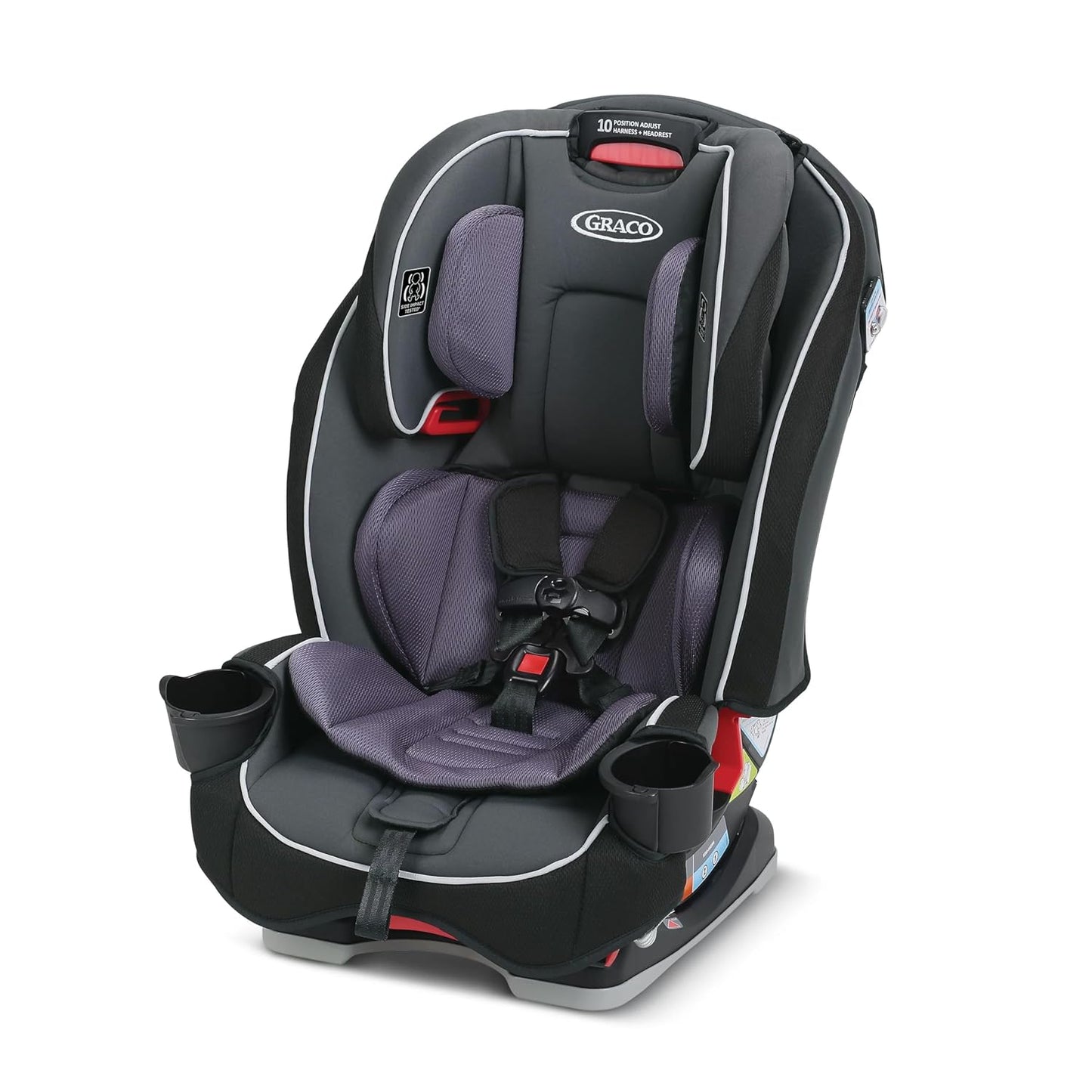 Graco SlimFit Convertible Car Seat - Space Saving & Flexible