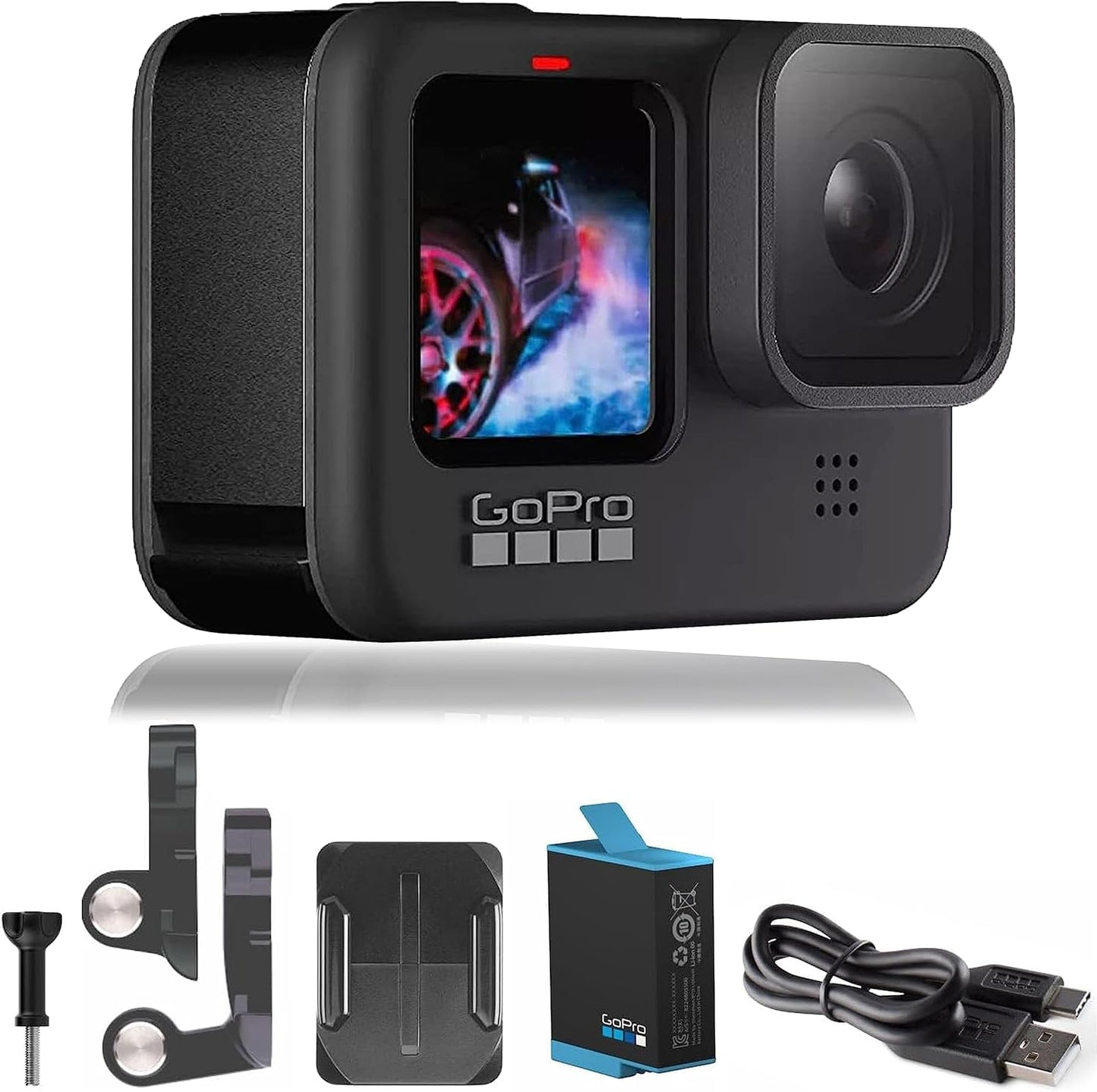 GoPro HERO9 Black Waterproof Action Camera with 5K Video