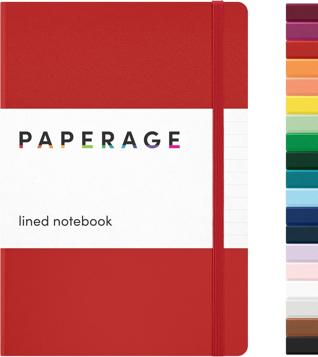 Premium Red Journal Notebook - Thick 100 GSM Paper!