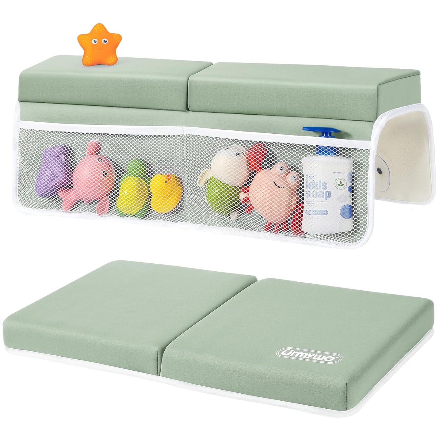 URMYWO Bath Kneeler and Elbow Rest Pad Set for Comfort