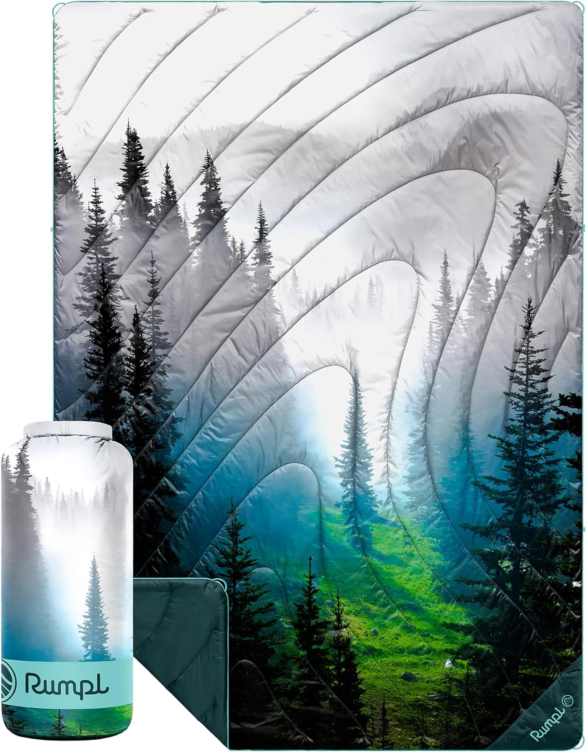 Rumpl Original Puffy Blanket - Warm, Water-Resistant Camping Gear