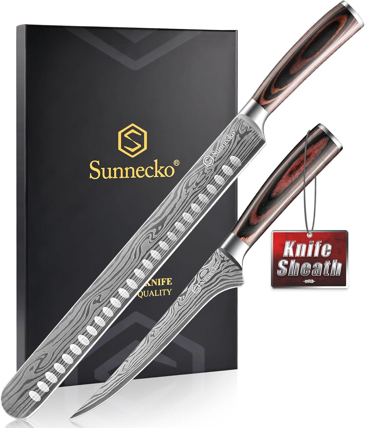 Professional BBQ Carving Knife Set for Perfect Meat Cutting