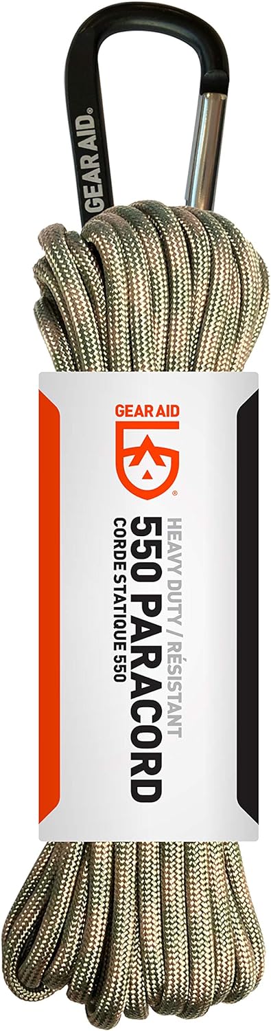 Survival Essential: Gear AID 550 Paracord Set