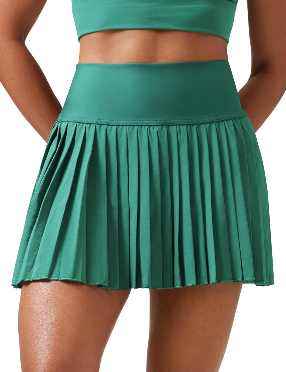 CRZ YOGA High Waisted Pleated Tennis Skirts for Women Review