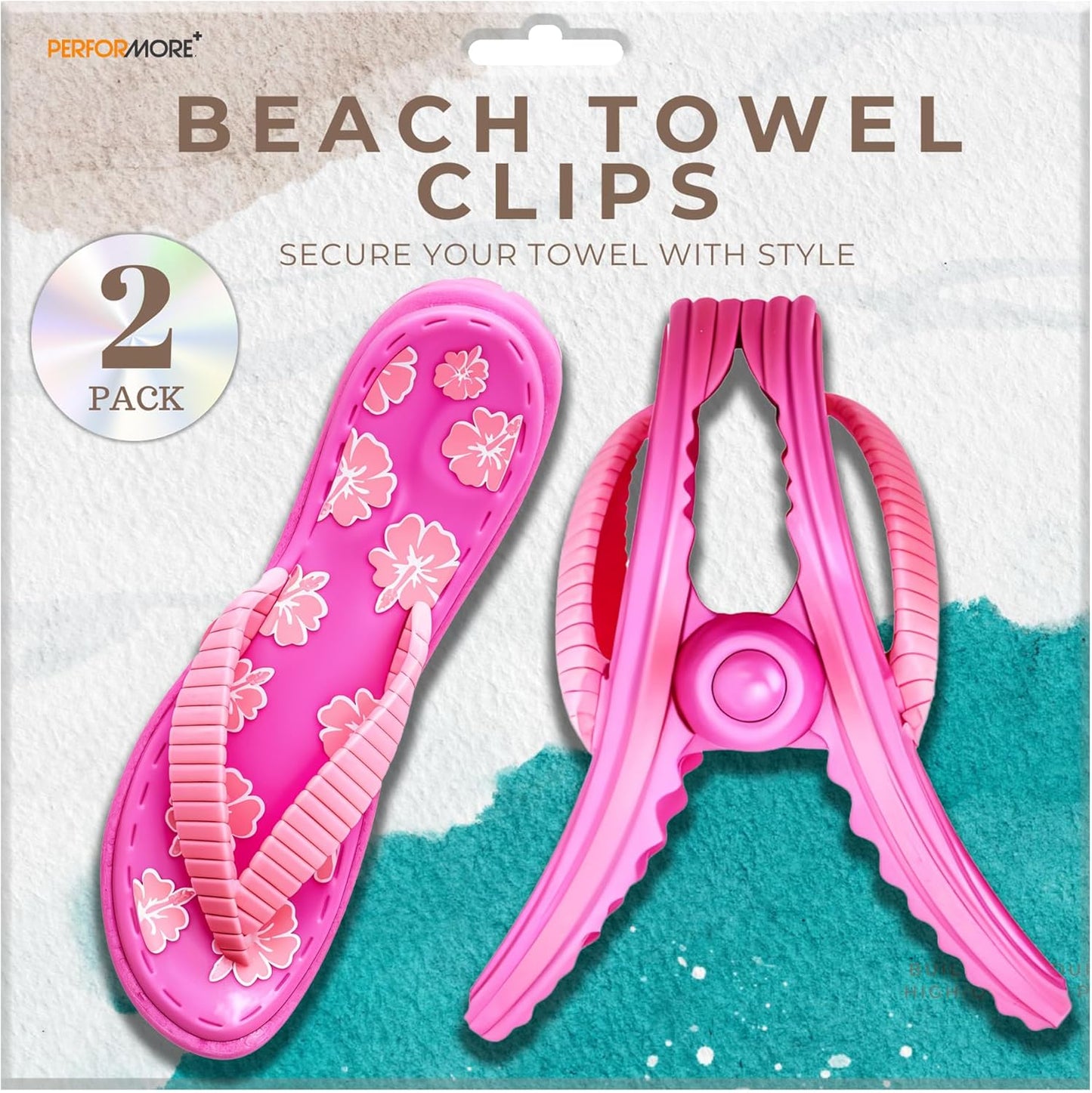 Secure Your Towel: PERFORMORE Beach Clips
