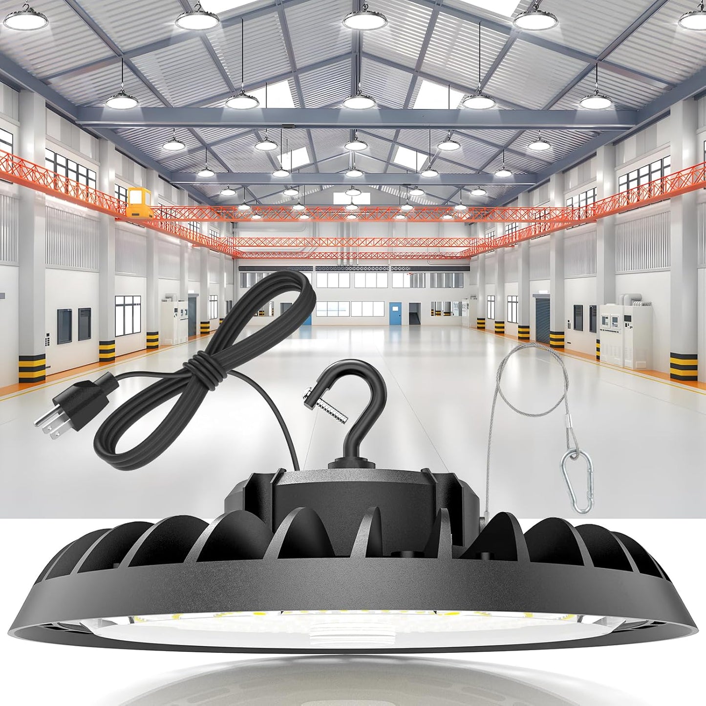 VOLISUN 200W UFO Led High Bay Light for Bright Commercial Spaces