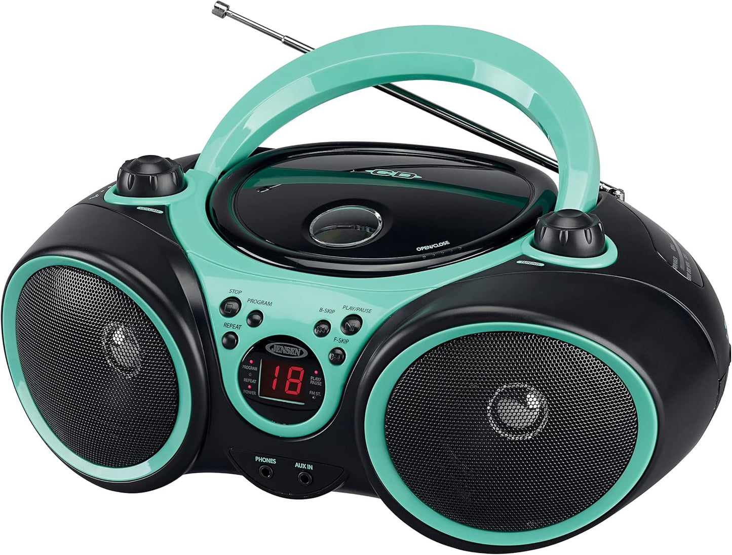 Jensen CD-490 Portable Sport Stereo CD Player Boombox Review
