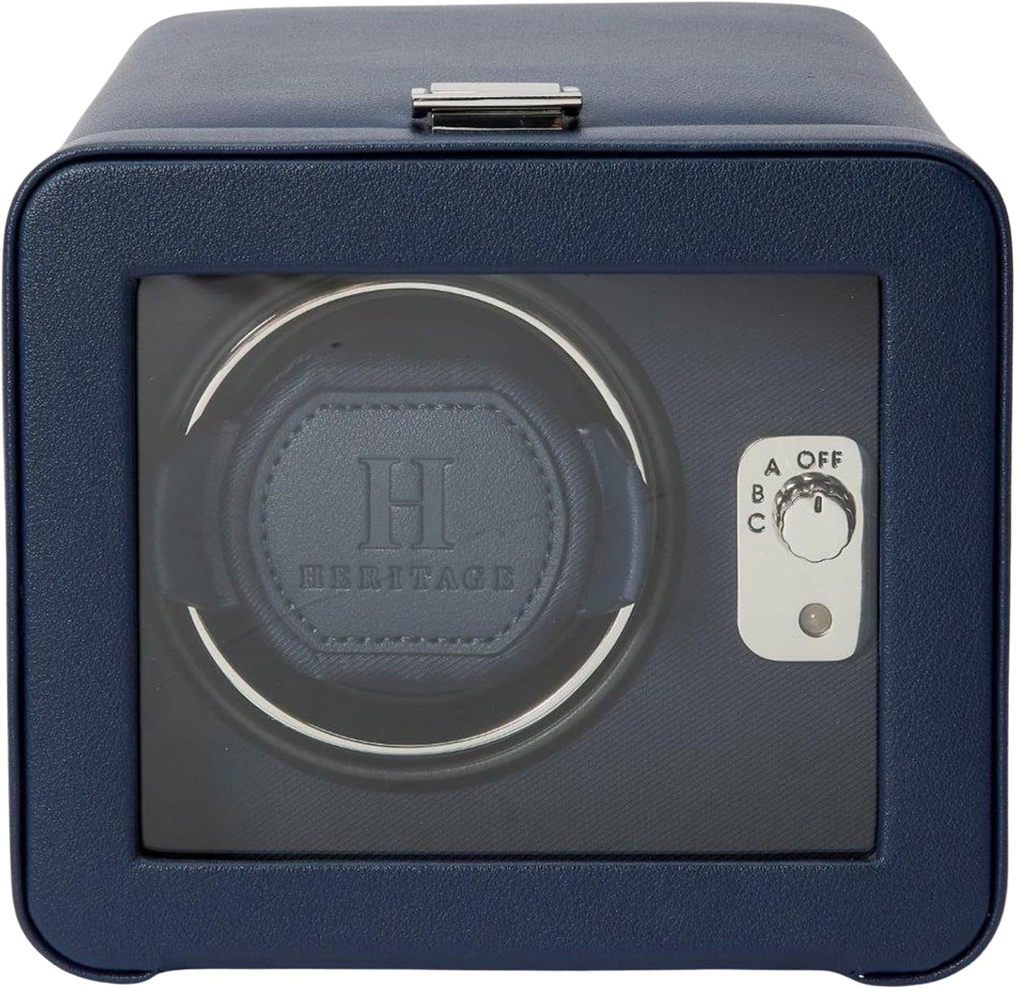 Wolf Designs Navy Single Winder - Secure Lock-in Cuff