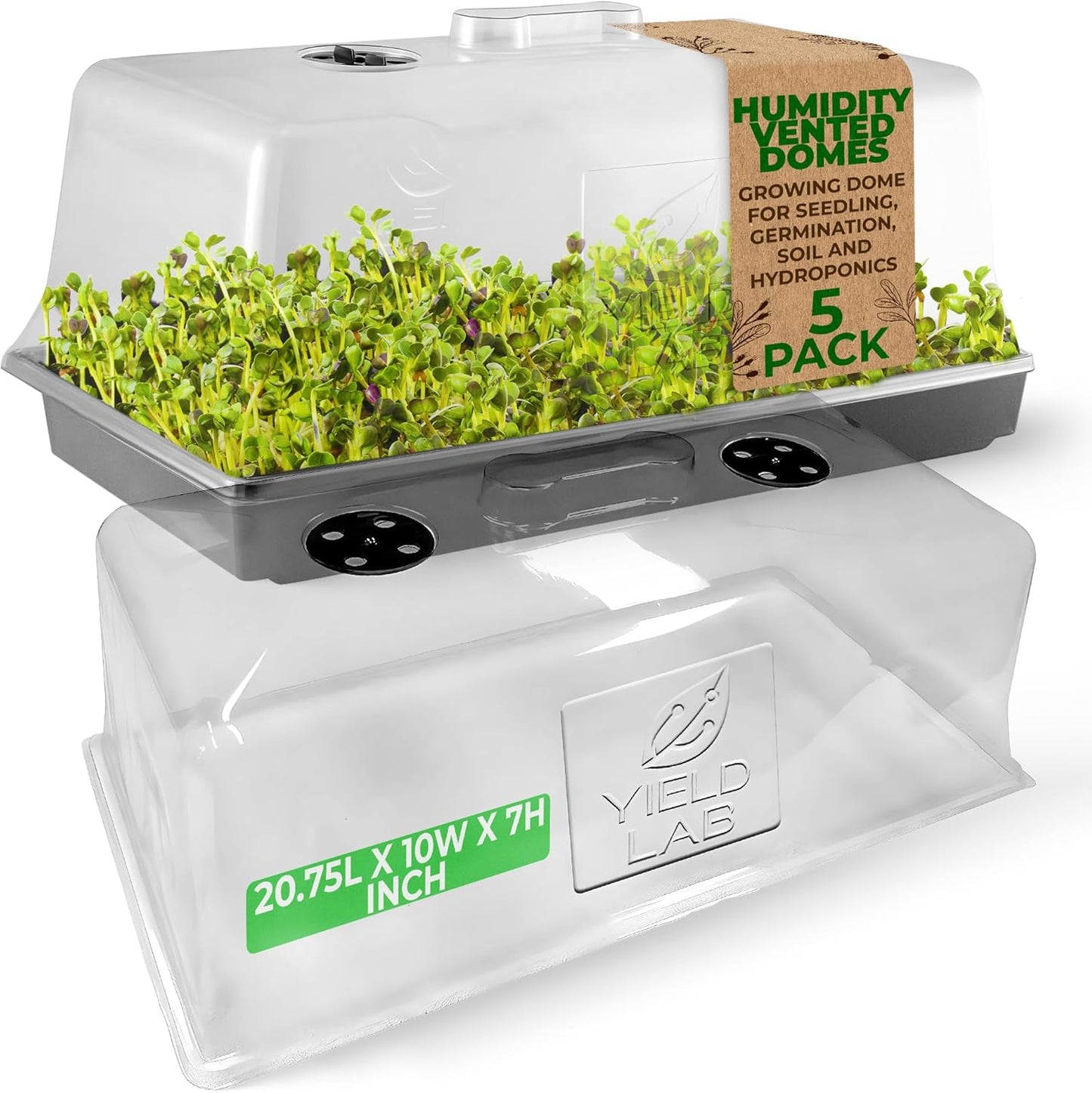7 Inch Propagation Dome for Seedling Growth and Germination
