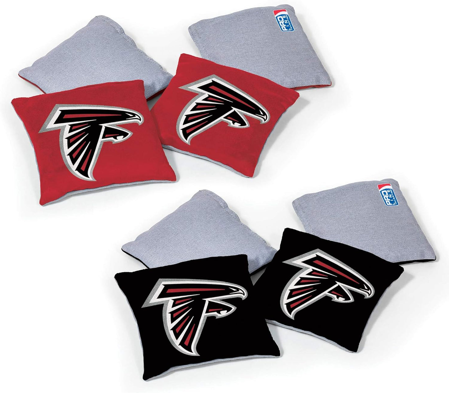 NFL Pro Football Dual Sided Bean Bags for Tailgates & Outdoors