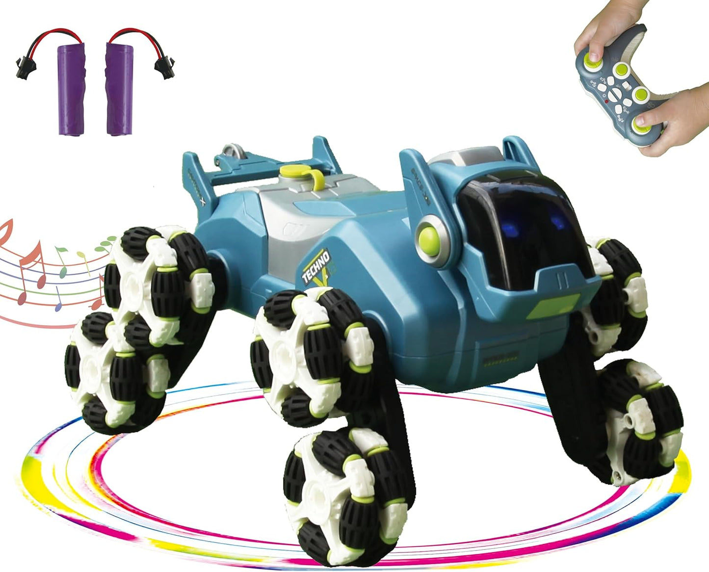 Stunt Robot Dog Car with Light & Music