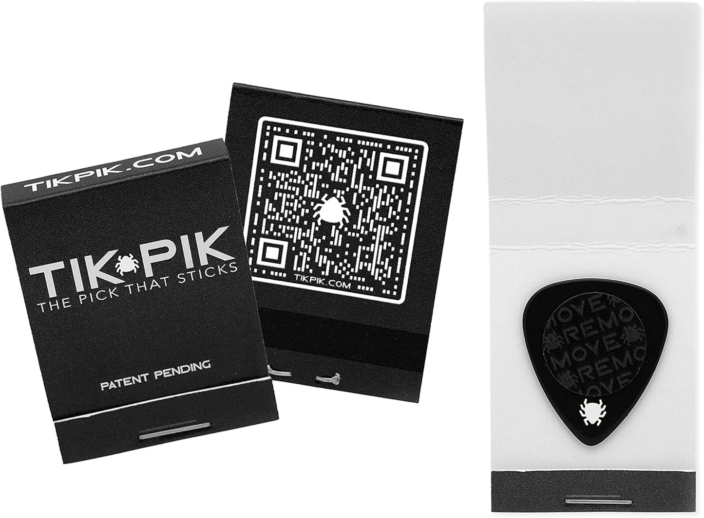 Shark Tank Featured Tik Pik | Thin 0.46mm | Black