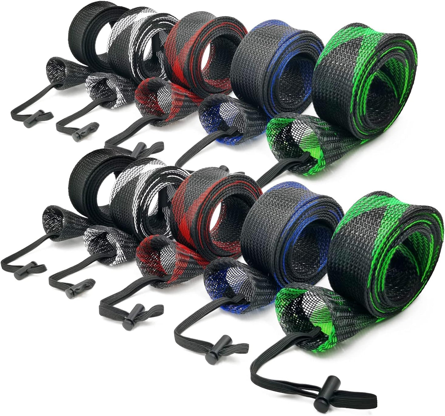 Protective Rod Sleeves Set - XINGHE - Keep Your Fishing Gear Safe!