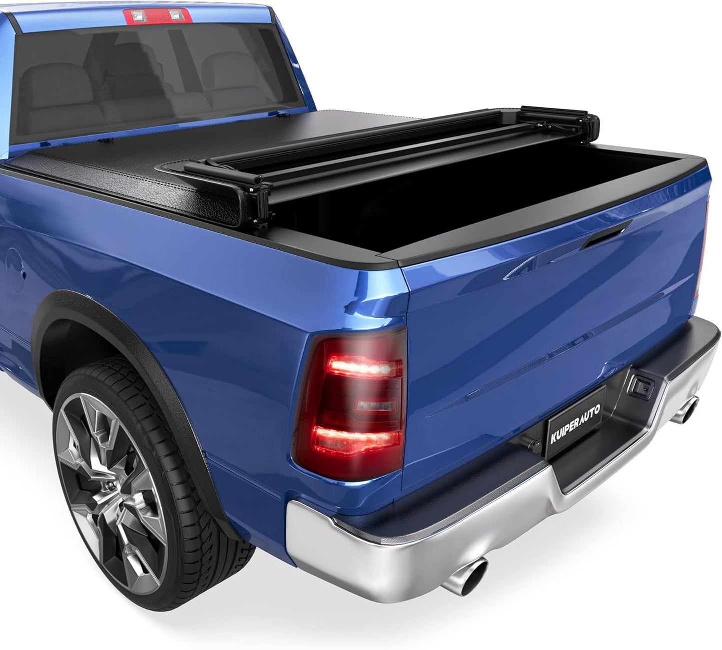 Soft Quad Tonneau Cover for 2002-2025 Dodge Ram 1500 Trucks