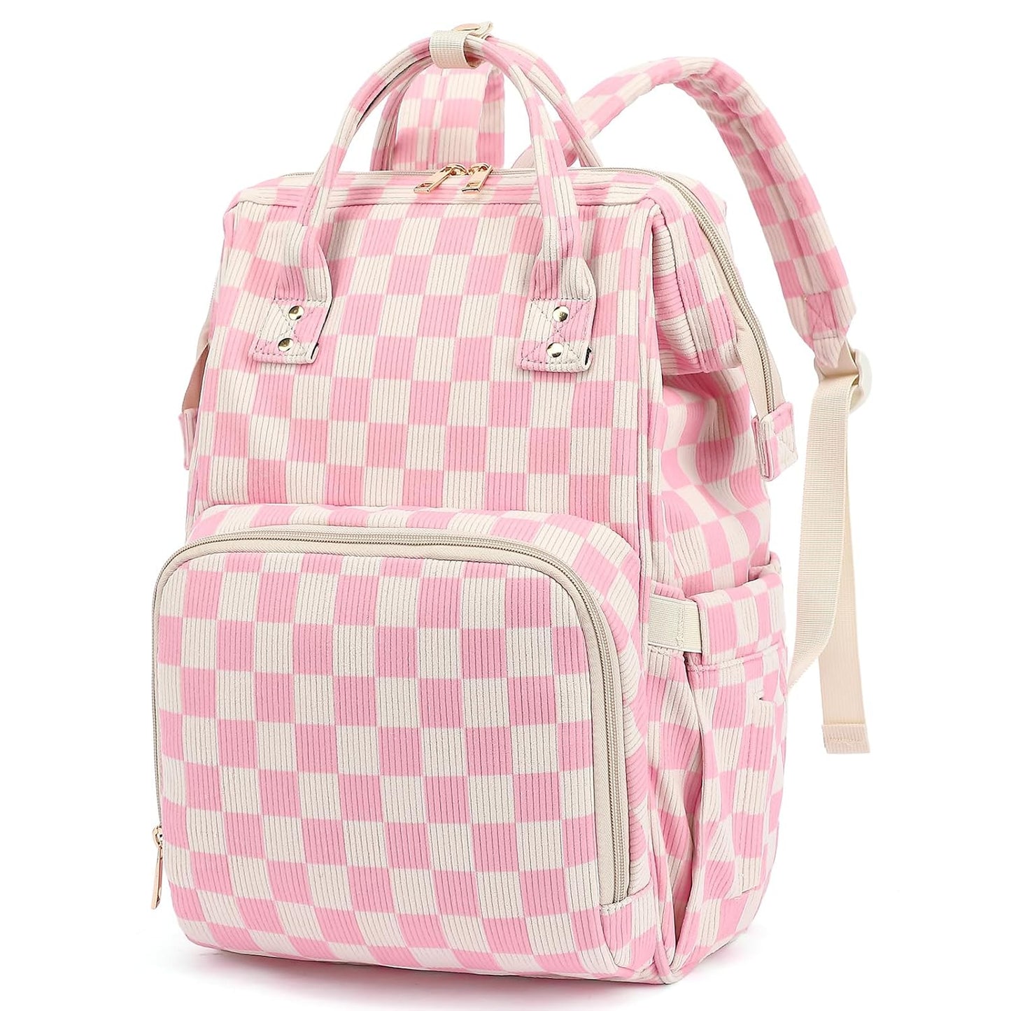 Baby Diaper Bag Backpack for Mom with Large Capacity Design