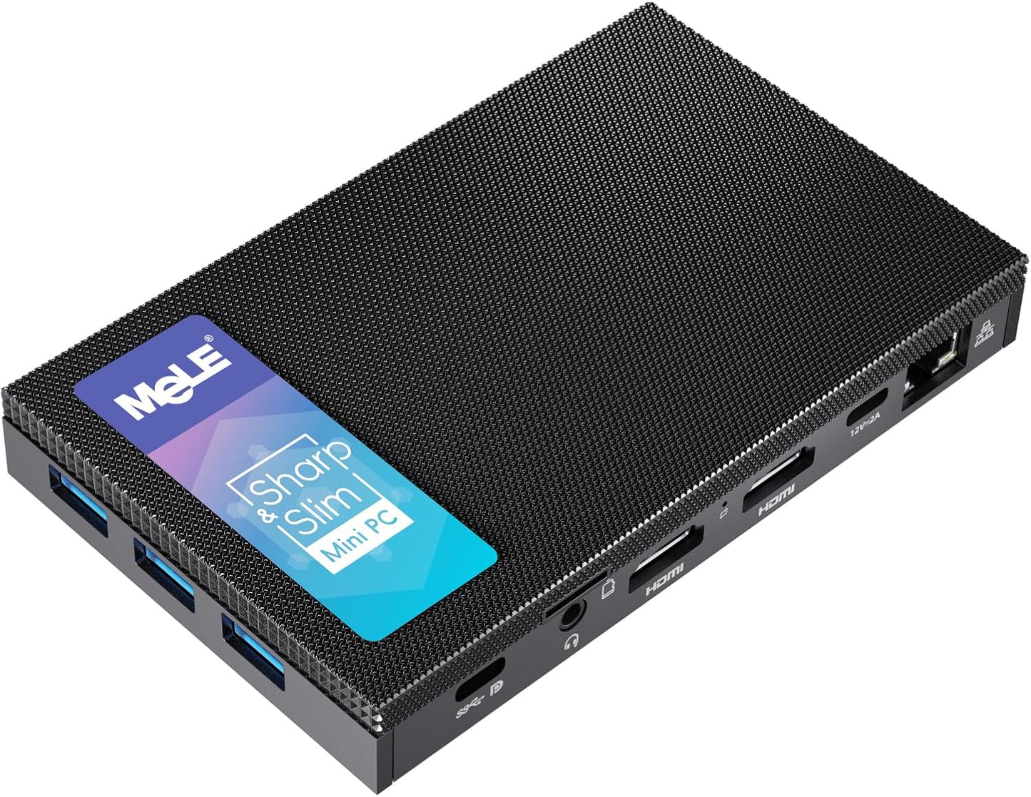 MeLE Quieter3C Fanless Mini PC: Compact Powerhouse for 4K Displays