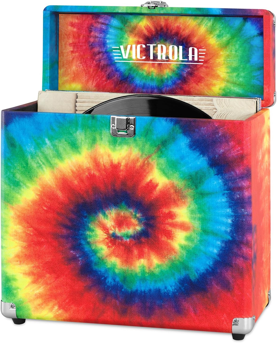 Victrola Collector Record Storage Case for Vinyl Turntable Records