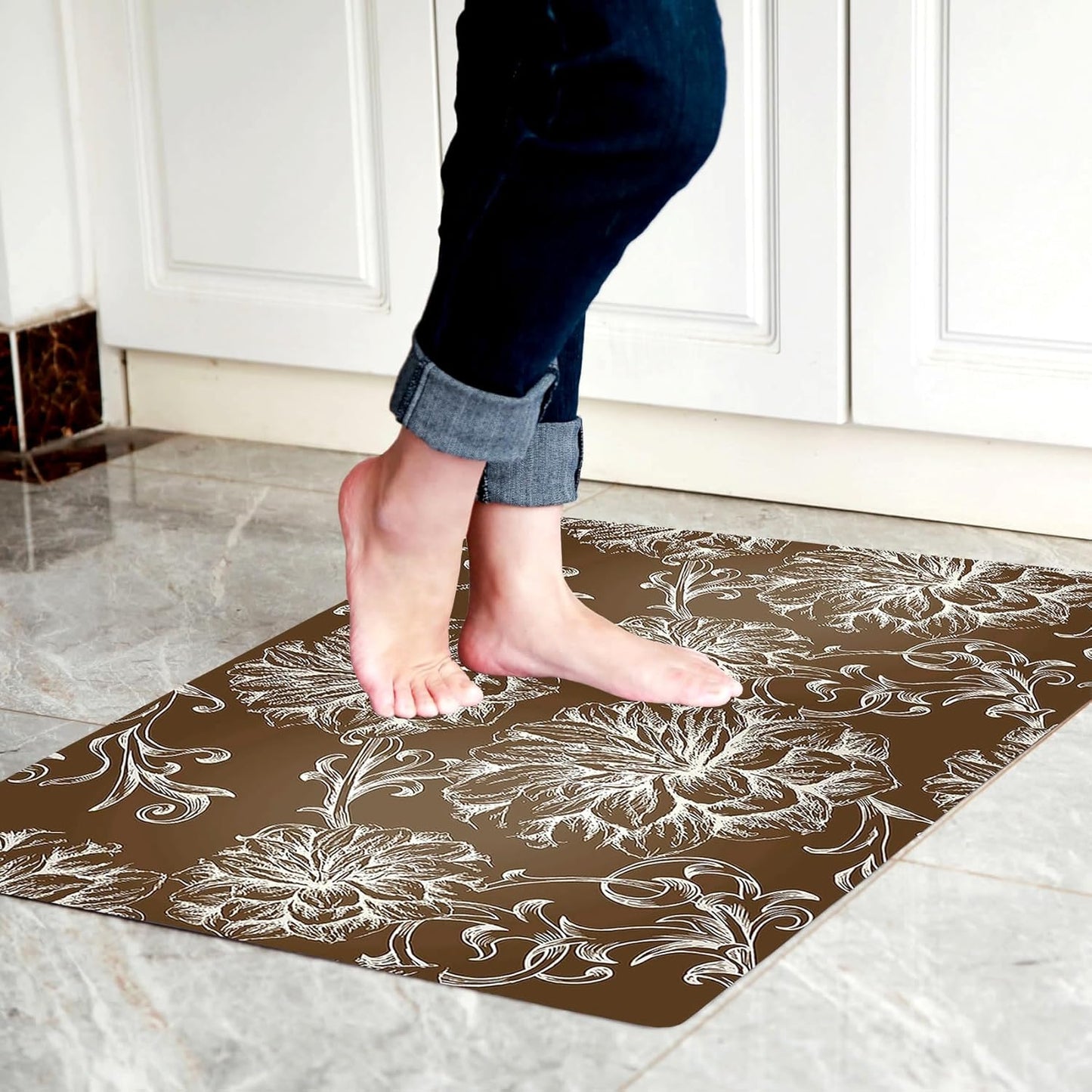 Ultra Thin 24in35in Large Front Door Mat for Indoor Entrance