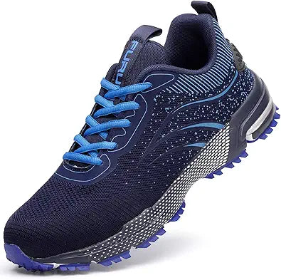 Furuian Steel Toe Shoes for Men - Comfortable Non Slip Sneakers