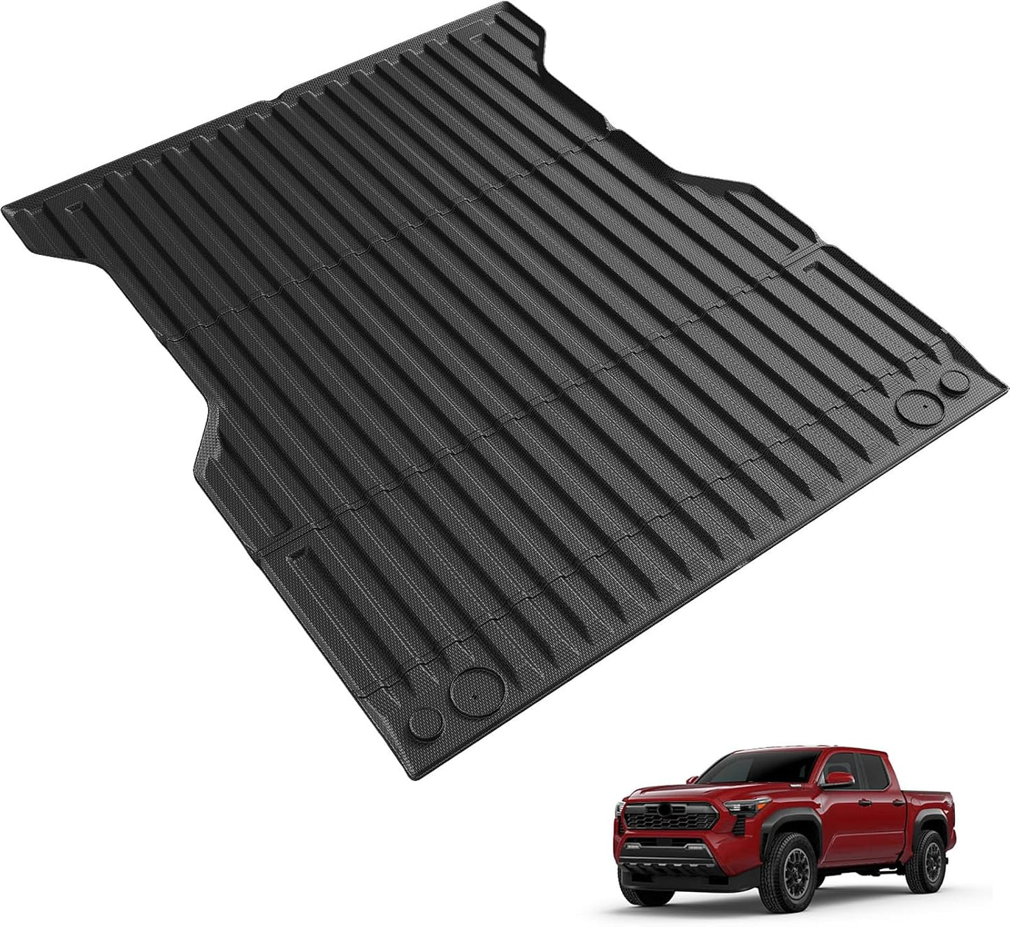 Custom Fit Bed Mat for 2024 2025 2026 Toyota Tacoma Truck