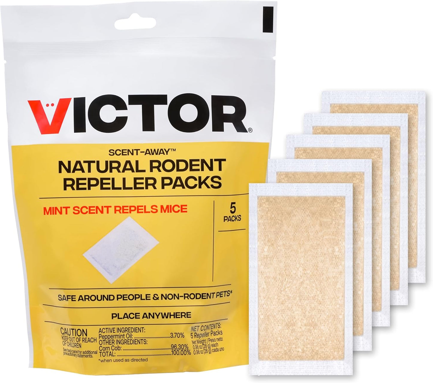 Natural Peppermint Rodent Repeller Kit